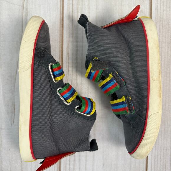 Mini Boden High Top Rocket Kids Sneakers 2Y‎ - Picture 4 of 7